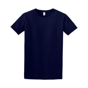 Gildan 64000 - T-SHIRT FILÉ À L'ANNEAU POUR HOMME Marine