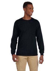 Gildan 2410 - T-shirt à manches longues pour homme Noir