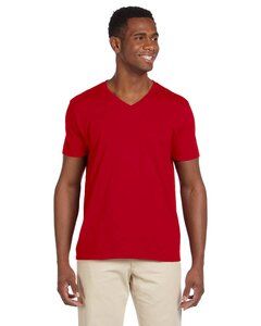 Gildan 64V00 - T-shirt Col-V Softstyle Cherry Red