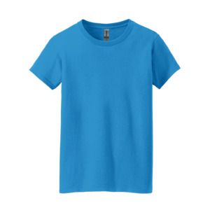 Gildan 5000L - T-shirt Coupe Missy pour Femme Heather Sapphire