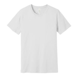 Bella+Canvas 3001C - t-shirt jersey unisexe à manches courtes Blanc