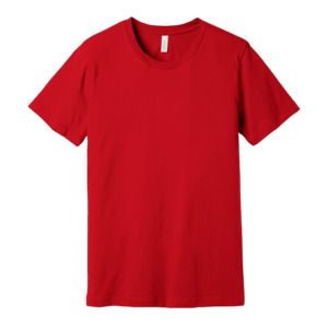 Bella+Canvas 3001C - t-shirt jersey unisexe à manches courtes Rouge