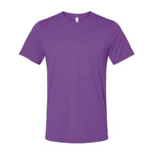 Bella+Canvas 3413C - t-shirt unisexe Triblend à manches courtes Purple Triblend