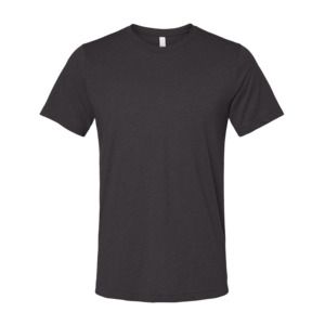 Bella+Canvas 3413C - t-shirt unisexe Triblend à manches courtes Charcoal Black Triblend