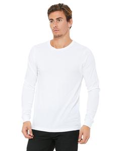 Bella+Canvas 3501 - t-shirt jersey à manches longues pour homme Blanc