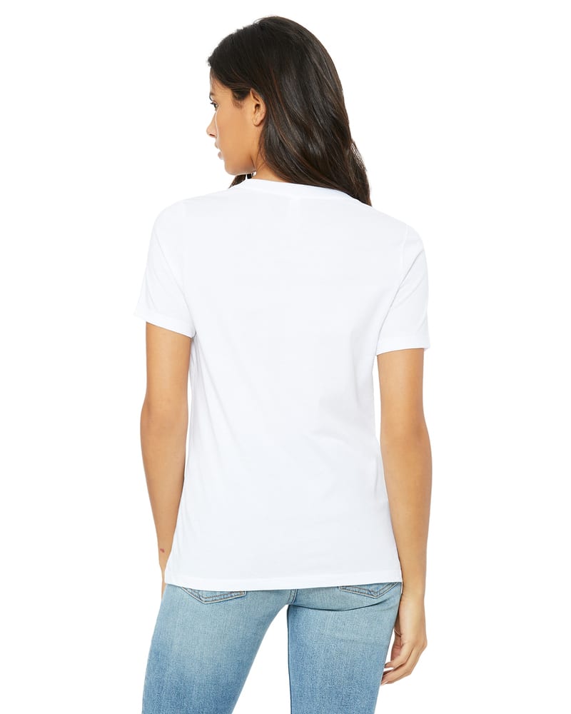 Bella+Canvas 6405 - t-shirt jersey Missy à manches courtes et encolure en V