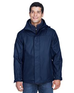 Ash City North End 88130 - Manteau 3-En-1 Pour Homme Midnight Navy W/Midnight Navy
