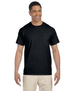 Gildan G230 - T-shirt avec poche Ultra CottonMD, 10 oz de MD (2300) Noir