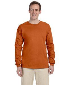 Gildan G240 - T-shirt à manches longues Ultra CottonMD, 10 oz de MD (2400) Orange Texas