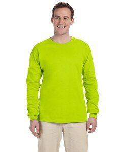 Gildan G240 - T-shirt à manches longues Ultra CottonMD, 10 oz de MD (2400) Vert Sécurité