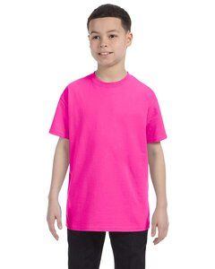 Gildan G500B - T-shirt pour enfant Heavy CottonMD, 8,9 oz de MD (5000B) Azalea