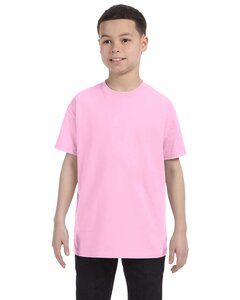 Gildan G500B - T-shirt pour enfant Heavy CottonMD, 8,9 oz de MD (5000B) Rose Pale