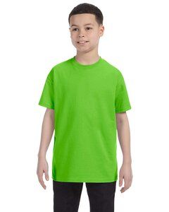 Gildan G500B - T-shirt pour enfant Heavy CottonMD, 8,9 oz de MD (5000B) Lime