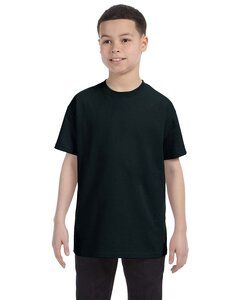 Gildan G500B - T-shirt pour enfant Heavy CottonMD, 8,9 oz de MD (5000B) Noir