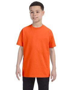 Gildan G500B - T-shirt pour enfant Heavy CottonMD, 8,9 oz de MD (5000B) Orange
