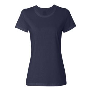 Fruit of the Loom L3930R - T-shirt pour femme 100% Heavy cottonMD, 8,3 oz de MD Marine