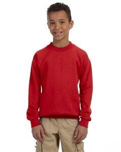 Gildan 18000B - Heavy Blend Youth Crewneck Sweatshirt Rouge