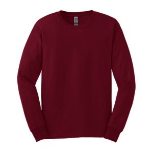 Gildan 2400 - Ultra Cotton™ Long Sleeve T-Shirt Rouge Cardinal