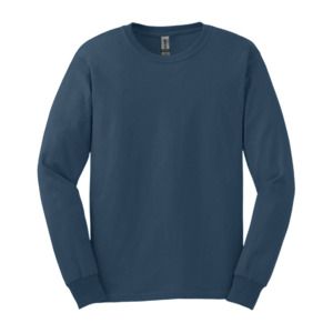 Gildan 2400 - Ultra Cotton™ Long Sleeve T-Shirt Bleu Indigo