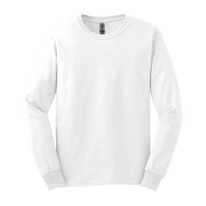 Gildan 2400 - Ultra Cotton™ Long Sleeve T-Shirt Blanc