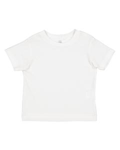 Rabbit Skins 3321 - Fine Jersey Toddler T-Shirt Blanc