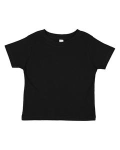 Rabbit Skins 3322 - Fine Jersey Infant T-Shirt Noir