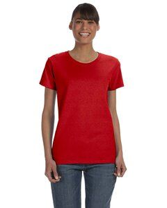 Gildan G500L - Heavy Cotton Ladies 5.3 oz. Missy Fit T-Shirt Rouge