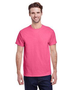 Gildan G500 - T-shirt Heavy CottonMD, 5.3 oz de MD (5000) Rose Sécurité