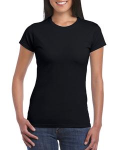 Gildan G640L - Softstyle® Ladies 4.5 oz. Junior Fit T-Shirt Noir