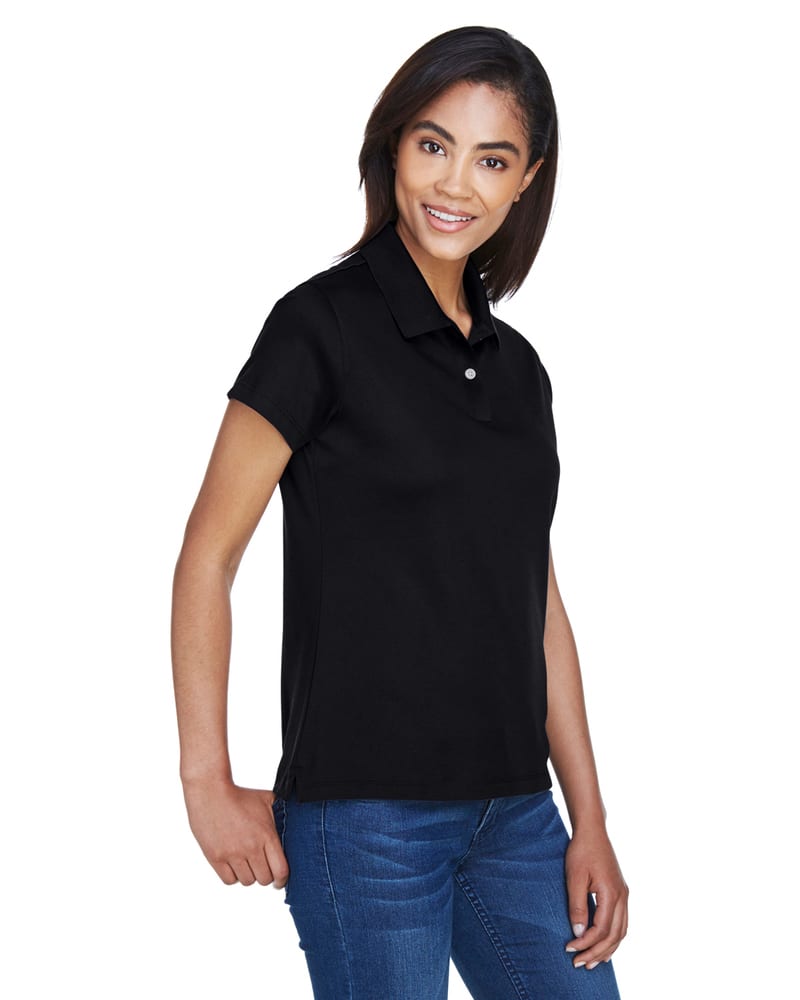 Devon & Jones DG200W - Pima-Tech Ladies Jet Pique Polo