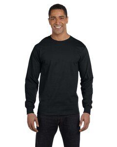 Gildan G840 - DryBlend® 9.2 oz., 50/50 Long-Sleeve T-Shirt Noir