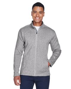Devon & Jones DG793 - Men's Bristol Full-Zip Sweater Fleece Jacket Gris