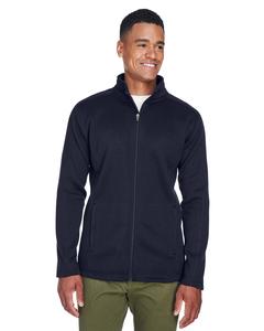 Devon & Jones DG793 - Men's Bristol Full-Zip Sweater Fleece Jacket Marine