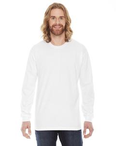 American Apparel 2007 - Unisex Fine Jersey Long-Sleeve T-Shirt Blanc