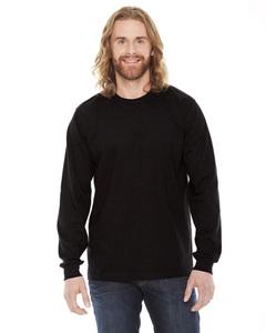 American Apparel 2007 - Unisex Fine Jersey Long-Sleeve T-Shirt Noir