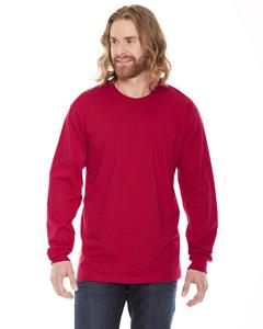 American Apparel 2007 - Unisex Fine Jersey Long-Sleeve T-Shirt Rouge