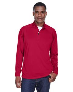 Devon & Jones DG440 - Men's Stretch Tech-Shell® Compass Quarter-Zip Rouge