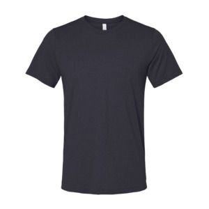 Bella+Canvas 3413C - t-shirt unisexe Triblend à manches courtes Solid Navy Triblend
