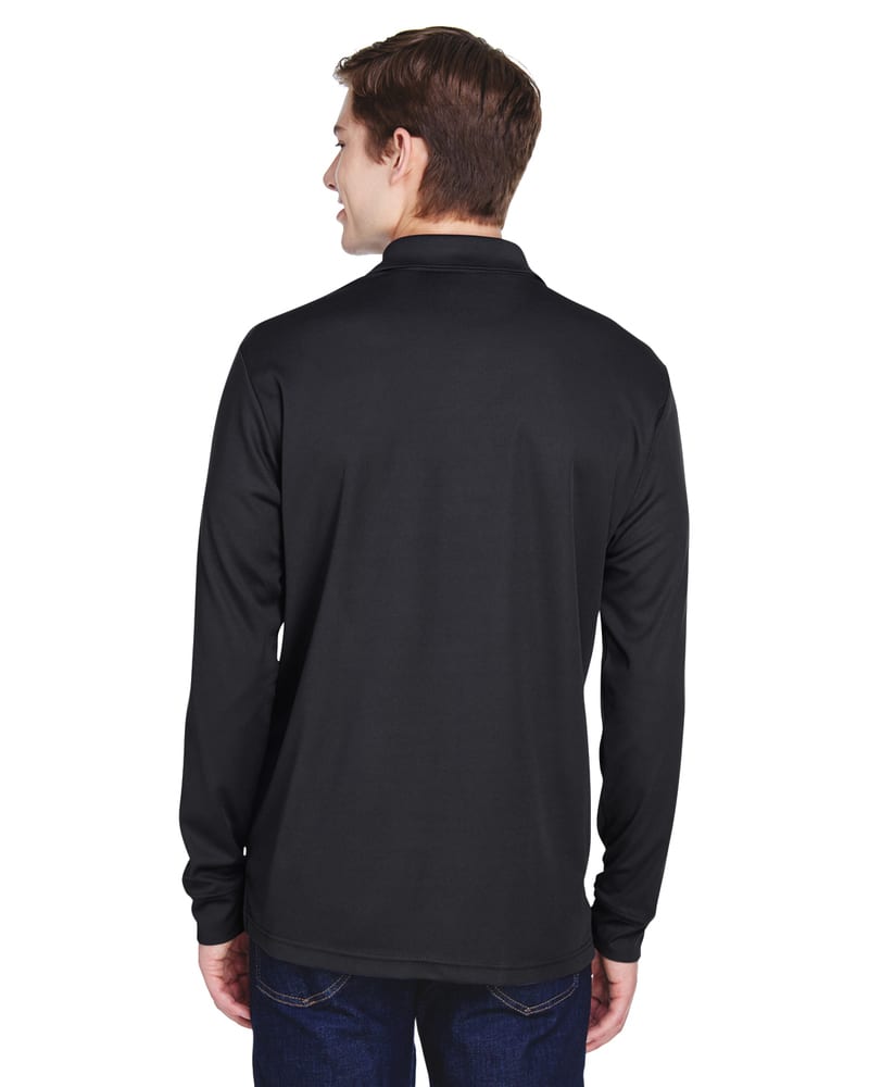 Ash CityCore 365 88192P - Adult Pinnacle Performance Piqué Long Sleeve Polo with Pocket