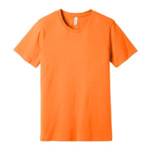 Bella+Canvas 3001CVC - Unisex Heather CVC T-Shirt Orange Cendré