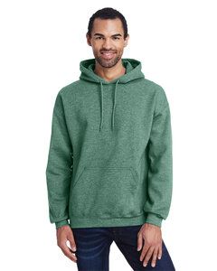 Gildan G185 - Molleton à capuchon HeavyBlendMC 50/50, 14 oz de MD (18500) Heather Sport Dark Green