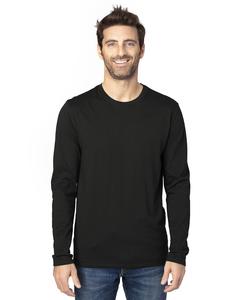 Threadfast 100LS - Unisex Ultimate Long-Sleeve T-Shirt Noir