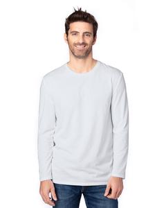Threadfast 100LS - Unisex Ultimate Long-Sleeve T-Shirt Argent