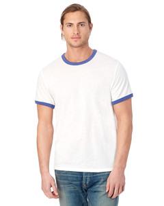 Alternative Apparel 5103BP - Unisex Vintage Jersey Keeper Ringer T-Shirt