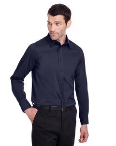 Devon & Jones DG560 - Men's Crown Collection Stretch Broadcloth Slim Fit Shirt Marine