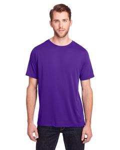 Core 365 CE111 - Adult Fusion ChromaSoft Performance T-Shirt Campus Purple
