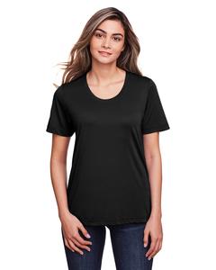 Core 365 CE111W - Ladies Fusion ChromaSoft Performance T-Shirt Noir