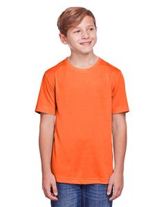 Core 365 CE111Y - Youth Fusion ChromaSoft Performance T-Shirt Campus Orange