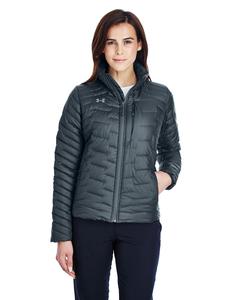 Under Armour SuperSale 1317228 - Ladies Corporate Reactor Jacket Stlth Gr/St 008