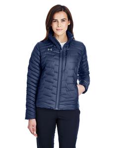 Under Armour SuperSale 1317228 - Ladies Corporate Reactor Jacket Md Navy/Stl 410
